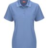 Women's Short Sleeve Performance Knit Pocketless Core Polo - Image 8