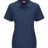 Women's Short Sleeve Performance Knit Pocketless Core Polo - Image 9