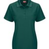 Women's Short Sleeve Performance Knit Pocketless Core Polo - Image 6