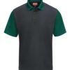 Short Sleeve Performance Knit Color-Block Polo - Image 5