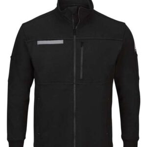 Zip Front Fleece Jacket-Cotton /Spandex Blend