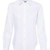 Women's Cotton/Poly Solid Point Collar Shirt