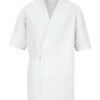 Collarless Poplin Butcher Wrap - Image 5