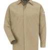 Concealed-Gripper Pocketless Work Shirt - Tall Sizes