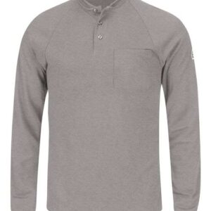 Long Sleeve Henley Shirt- CoolTouch®2