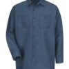 Industrial Long Sleeve Work Shirt - Tall Sizes - Image 8