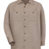 Industrial Long Sleeve Work Shirt - Tall Sizes - Image 12