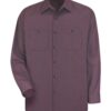 Industrial Long Sleeve Work Shirt - Tall Sizes - Image 25