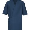 Collarless Poplin Butcher Wrap - Image 3