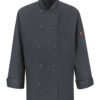 Women's Mimix™ Chef Coat with OilBlok - Image 3