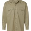 Long Sleeve Work Shirt - Tall Sizes - Image 8